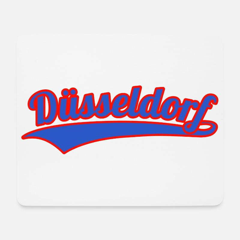 Düsseldorf College - Mousepad (Querformat) - Weiß