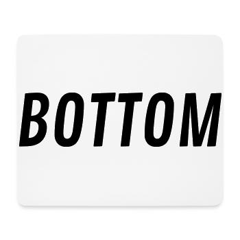Bottom Gifts - Mouse Pad (horizontal) - white - Front