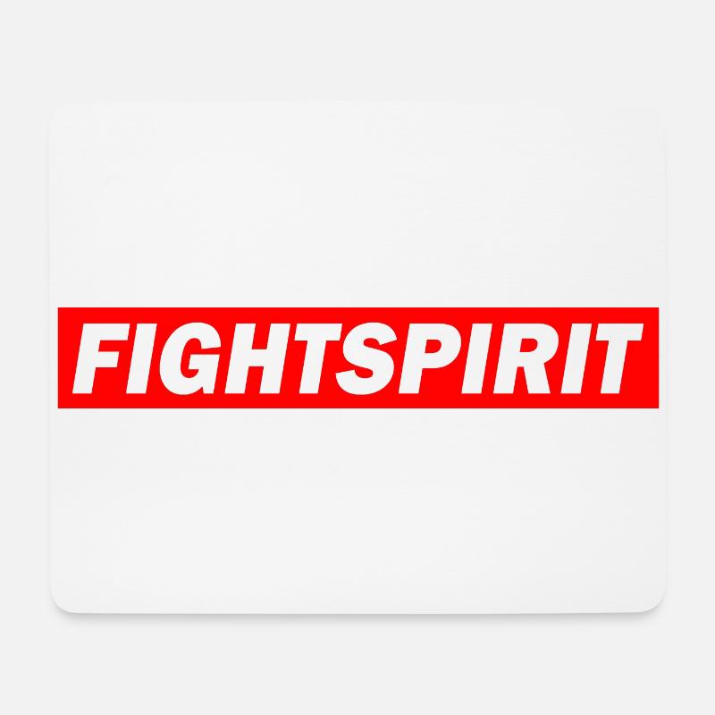 FischerS fightspirit - Mouse Pad (horizontal) - white