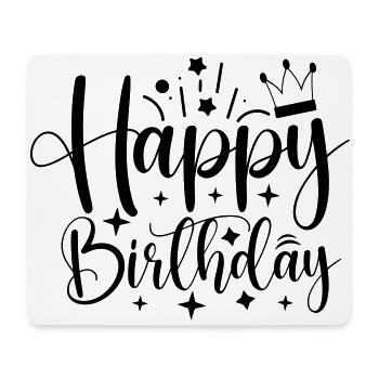 Birthday Queen 5 Happy Birthday - Mouse Pad (horizontal) - white - Front