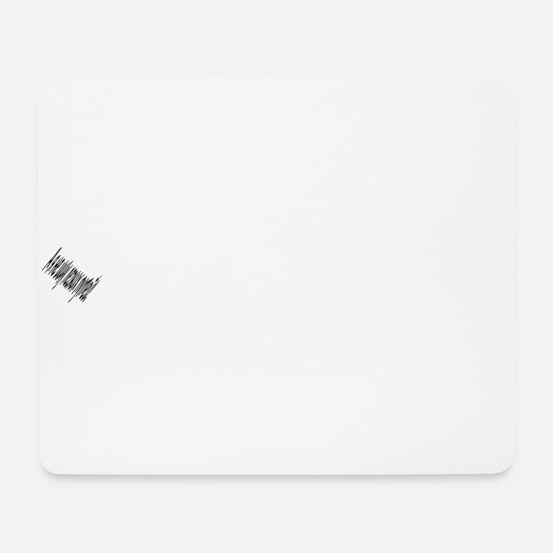 А я не ищу легких путей! - Mousepad (Querformat) - Weiß