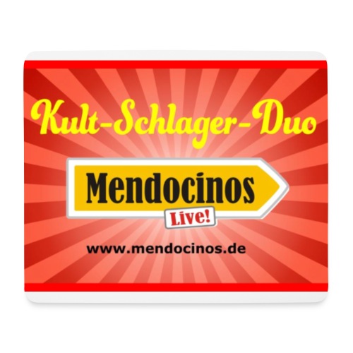 Kult-Schlager-Duo Mendocinos 2023 - Mousepad (Querformat)