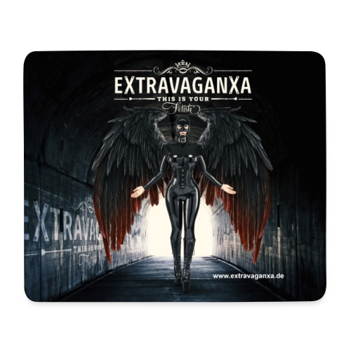 eXtravaganXa - Dark Angel - Mousepad (Querformat)