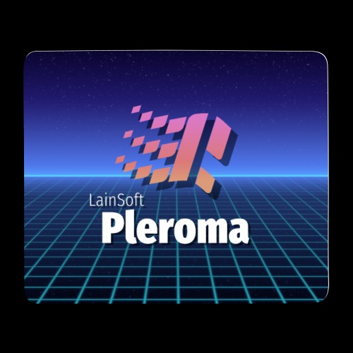 Lainsoft Pleroma (No groups?) BG Ver. - Mouse Pad (horizontal)