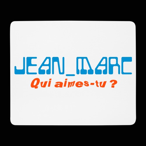 Jean_Marc Official Merch' - Tapis de souris (format paysage)