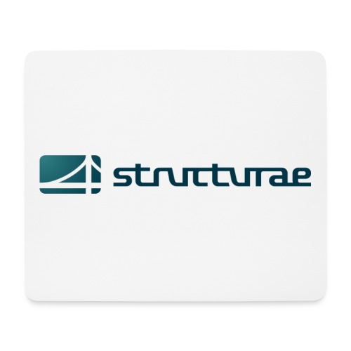 Structurae Logo (Green) - Mousepad (Querformat)