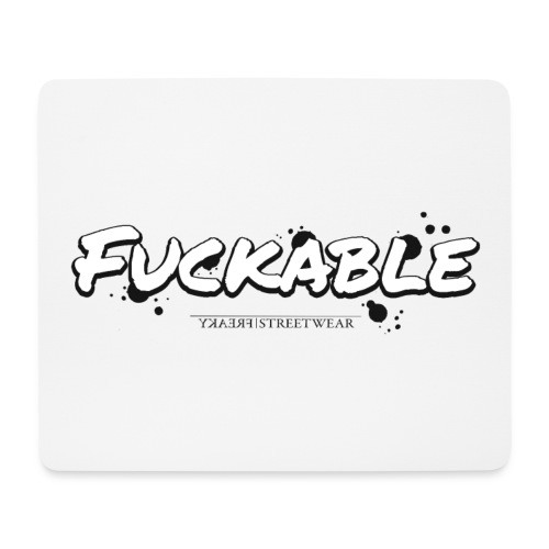 fuckable - Mousepad (Querformat)