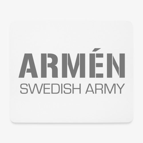 ARMÉN -Swedish Army - Musmatta (liggande format)