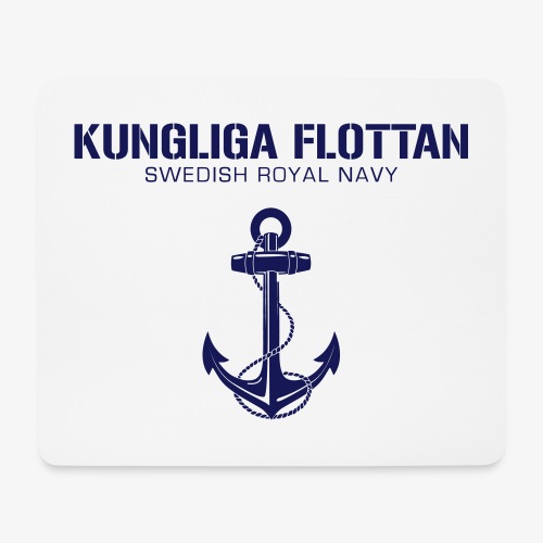 Kungliga Flottan - Swedish Royal Navy - ankare - Musmatta (liggande format)