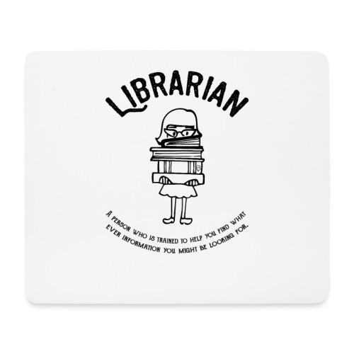 0329 books Funny saying librarian - Mouse Pad (horizontal)