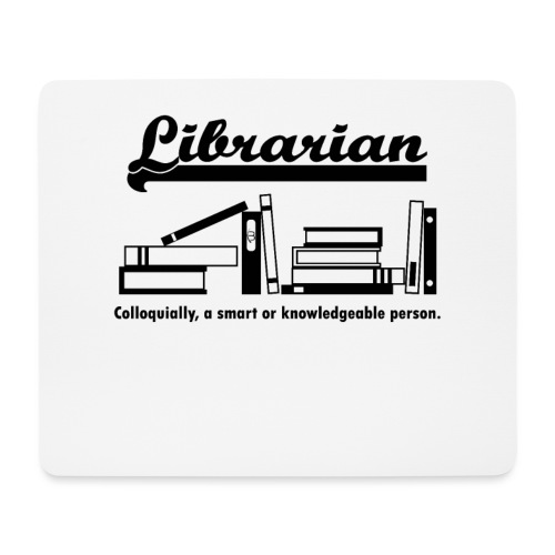 0332 Librarian Cool saying - Mouse Pad (horizontal)