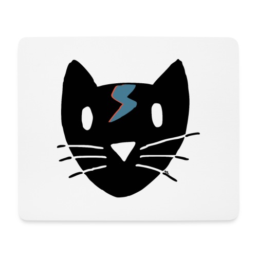 Bowie Cat - Mousepad (Querformat)