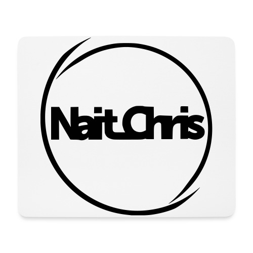 Nait_Chris Fan Circle Logo - Mousepad (Querformat)