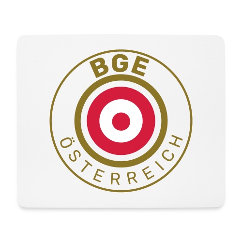 BGE in Österreich mit Fahne - Mousepad (Querformat)