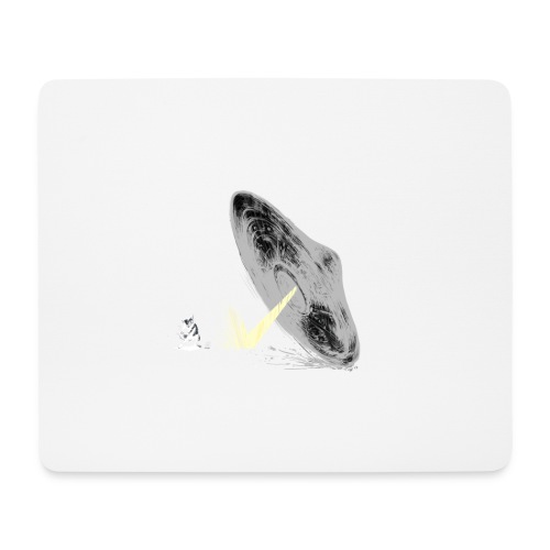 Mouse Punch Design UFO - Mousepad (Querformat)