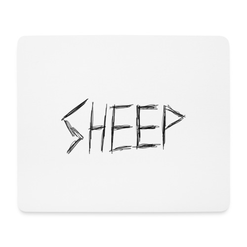 sheep. - Mouse Pad (horizontal)
