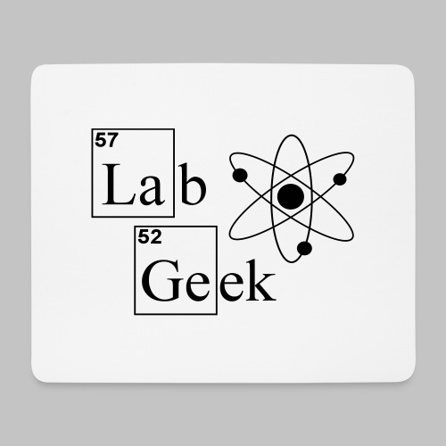 Lab Geek Atom - Mouse Pad (horizontal)