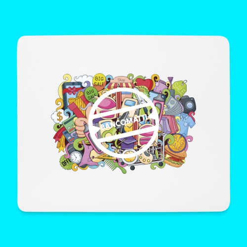 maglia logo doodle - Tappetino per mouse (orizzontale)