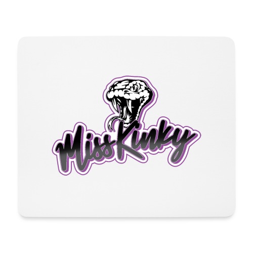 Logo Miss Kinky violet - Tapis de souris (format paysage)