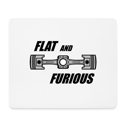 Flat and Furious - Tapis de souris (format paysage)