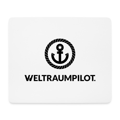 weltraumpilot - Mousepad (Querformat)