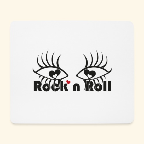 Eye Love Rock n Roll - Mouse Pad (horizontal)