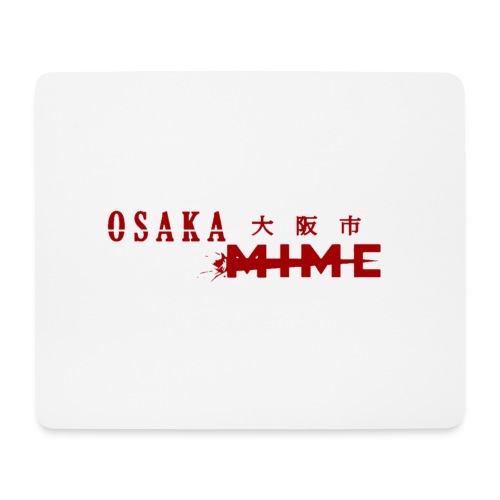 Osaka Mime Logo - Mouse Pad (horizontal)