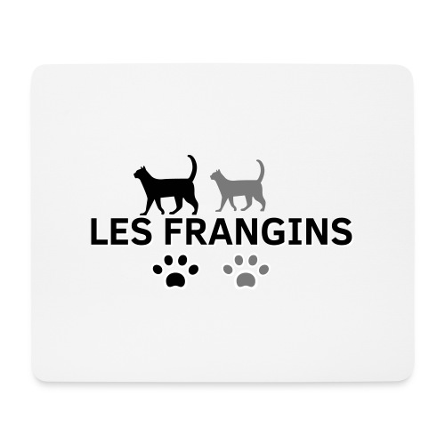Les FRANGINS - Tapis de souris (format paysage)