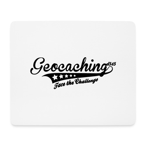 Geocaching - Face the Challenge - Mousepad (Querformat)