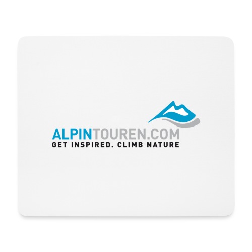 Alpintouren Logo - Mousepad (Querformat)