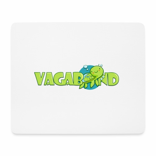 Vagabond Turtle full logo - Musmatta (liggande format)
