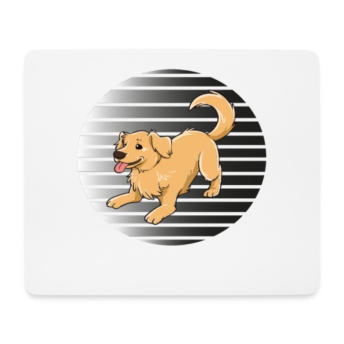 Labrador Baby für Hundebesitzer - Mousepad (Querformat)