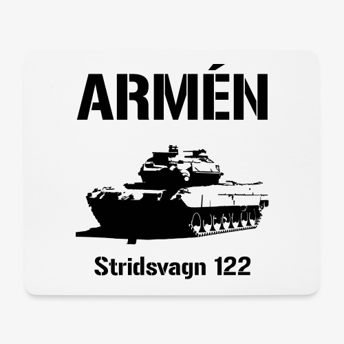 ARMÉN - Stridsvagn 122 - Musmatta (liggande format)
