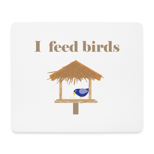 I feed birds - Hiirimatto (vaakamalli)