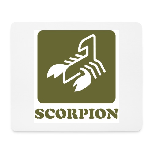 Logo Serie Escorpiones de Acero - Alfombrilla de ratón (horizontal)