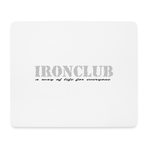 IRONCLUB - a way of life for everyone - Musematte (liggende format)