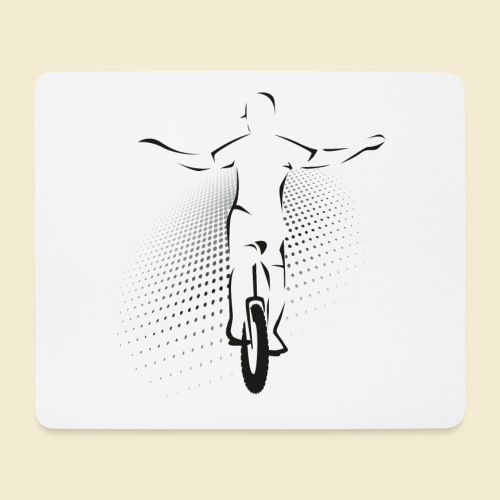 Einrad | Unicycling Freestyle Trick - Mousepad (Querformat)