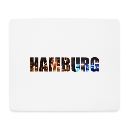 Hamburg - Mousepad (Querformat)
