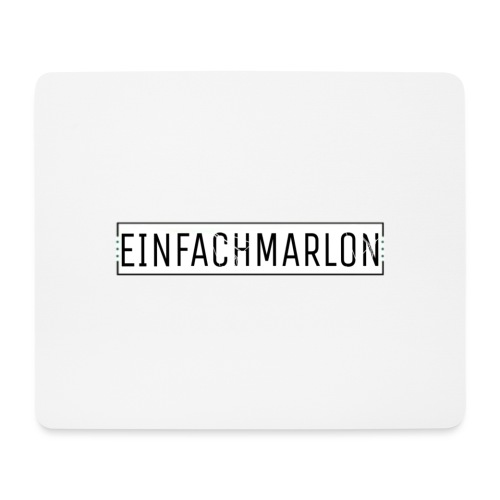 EinfachMarlon Logo - Mousepad (Querformat)
