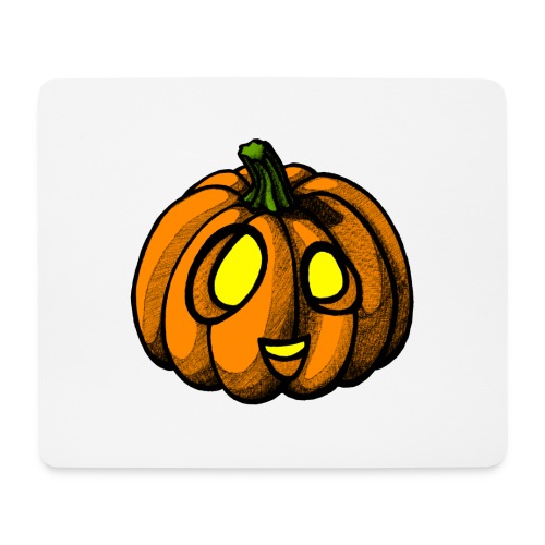 Pumpkin Halloween scribblesirii - Podkładka pod myszkę (pozioma)