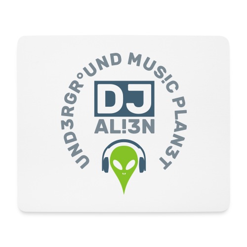 DJ Underground Music Planet Aliens - Mouse Pad (horizontal)