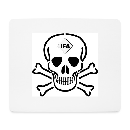 IFA Schädel - Mousepad (Querformat)