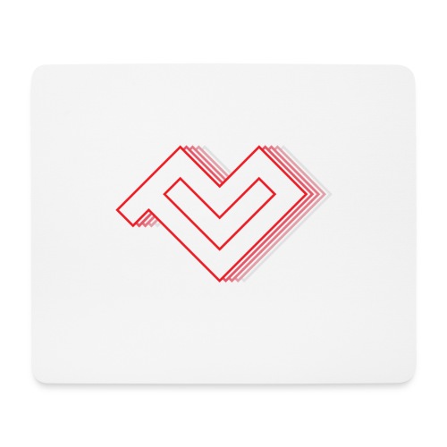 Technikliebe-Logo Outline (klein) - Mousepad (Querformat)