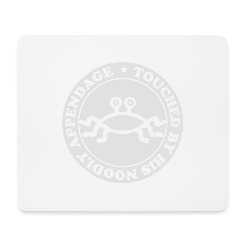 Touched by His Noodly Appendage - Mouse Pad (horizontal)