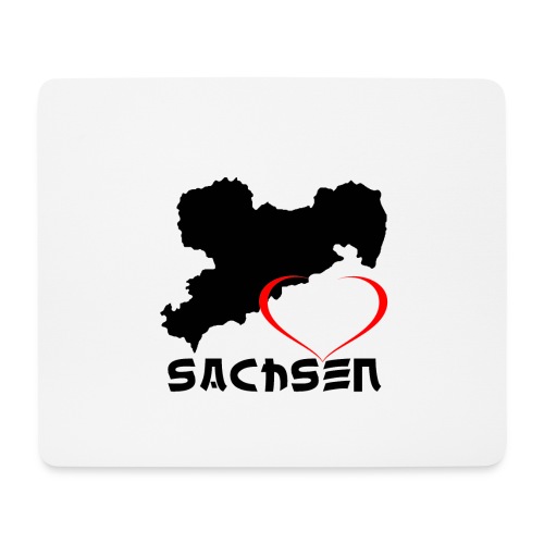 love sachsen - Mouse Pad (horizontal)