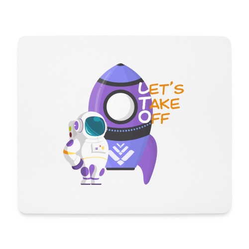 Let's take off - Mouse Pad (horizontal)