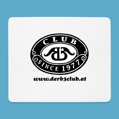 B3Club klassisch www groß png - Mousepad (Querformat)