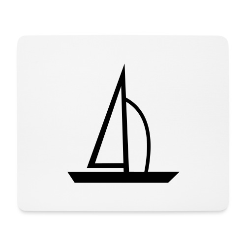 Segelboot - Mousepad (Querformat)