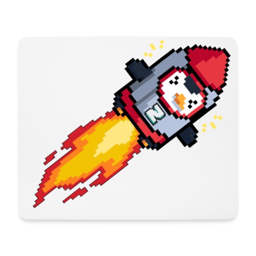 ZooKeeper Moon Blastoff - Mouse Pad (horizontal)