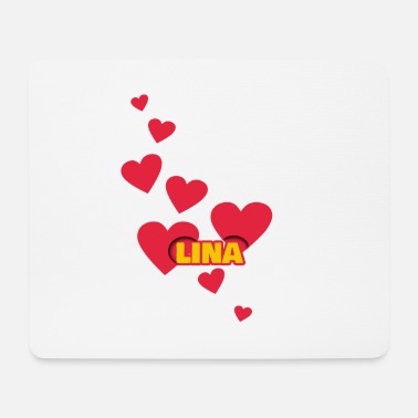 I love lina' Mouse Pad | Spreadshirt